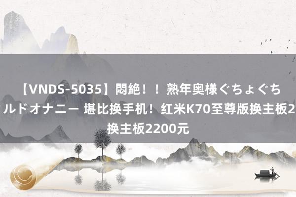 【VNDS-5035】悶絶！！熟年奥様ぐちょぐちょディルドオナニー 堪比换手机！红米K70至尊版换主板2200元