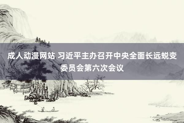 成人动漫网站 习近平主办召开中央全面长远蜕变委员会第六次会议